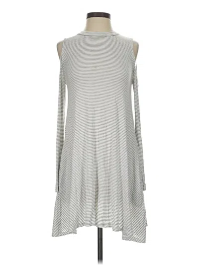 Pre-owned Elan Casual Dress In Gray