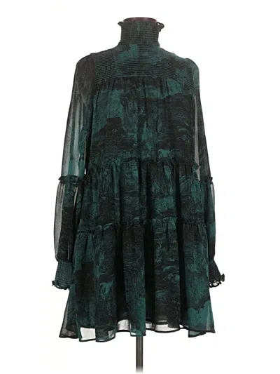 Pre-owned Elan Casual Dress In Green