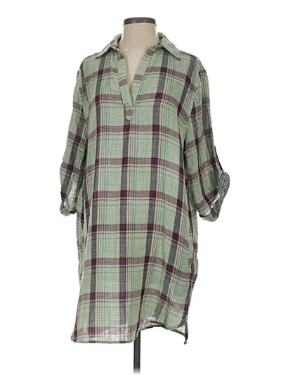 Pre-owned Elan Casual Dress In Green