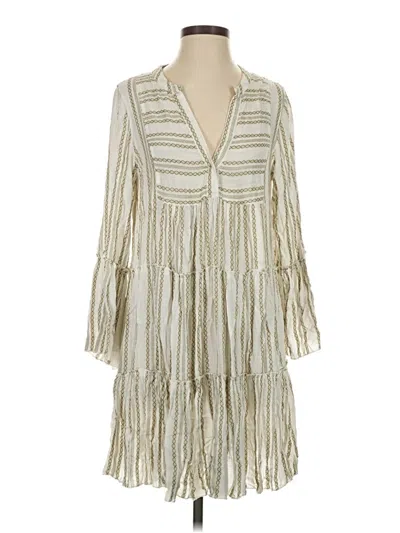 Pre-owned Elan Casual Dress In Ivory