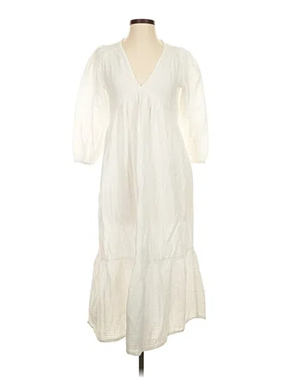 Pre-owned Elan Casual Dress In Ivory