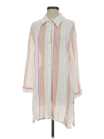 Pre-owned Elan Casual Dress In Ivory
