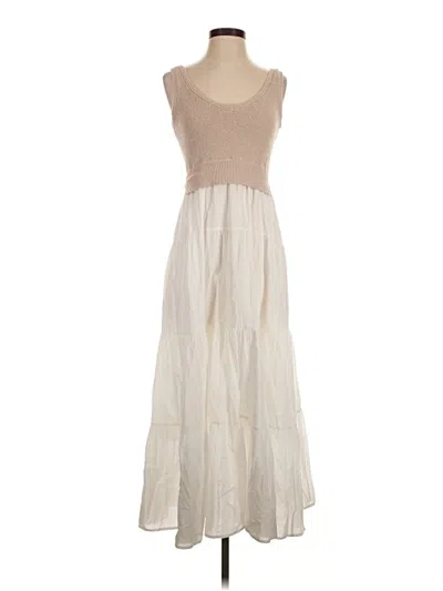Pre-owned Elan Casual Dress In Ivory