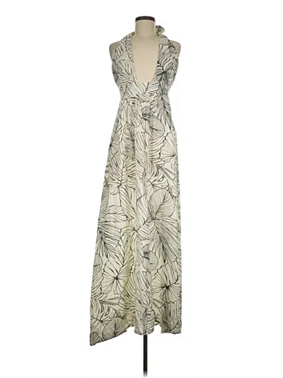 Pre-owned Elan Casual Dress In Ivory