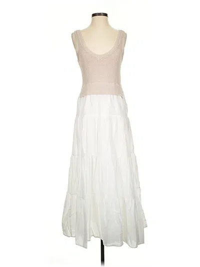 Pre-owned Elan Casual Dress In Ivory