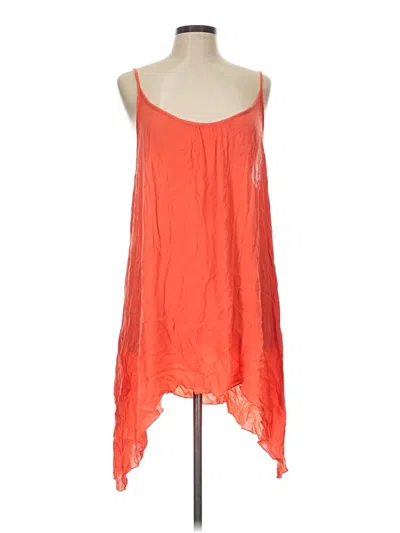 Pre-owned Elan Casual Dress In Orange