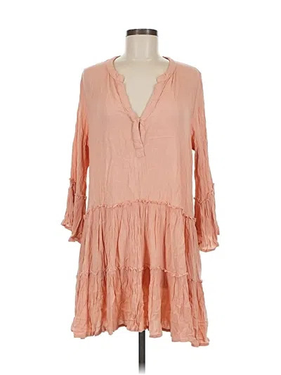 Pre-owned Elan Casual Dress In Pink