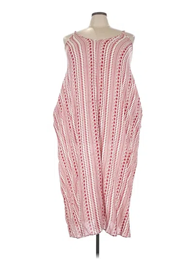 Pre-owned Elan Casual Dress In Red