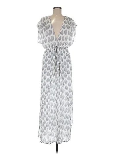 Pre-owned Elan Casual Dress In Silver