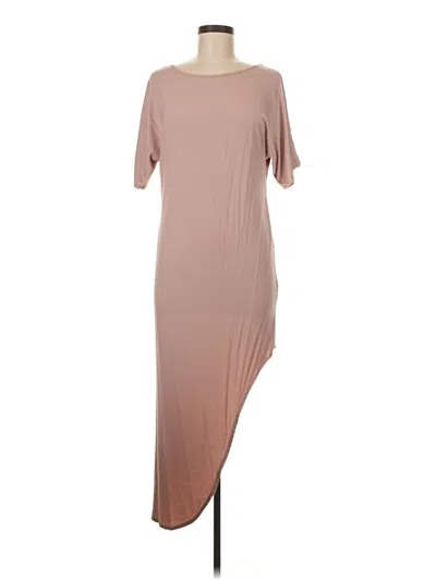 Pre-owned Elan Casual Dress In Tan
