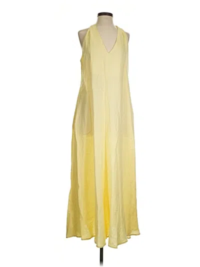 Pre-owned Elan Casual Dress In Yellow