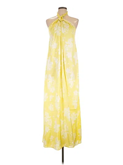 Pre-owned Elan Casual Dress In Yellow