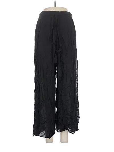 Pre-owned Elan Casual Pants In Black