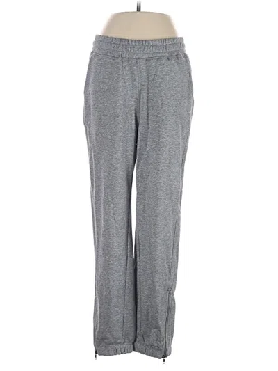 Pre-owned Elan Casual Pants In Gray