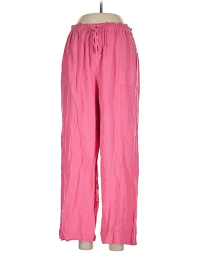 Pre-owned Elan Casual Pants In Pink