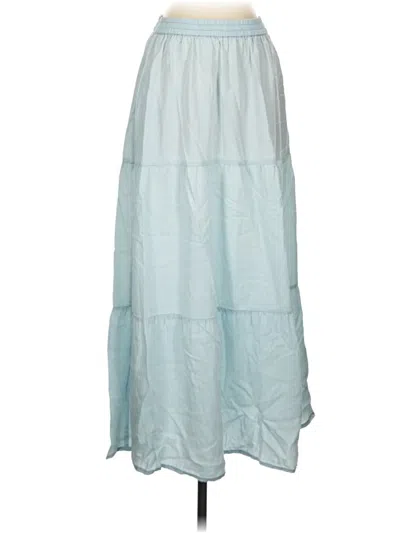 Pre-owned Elan Casual Skirt In Blue