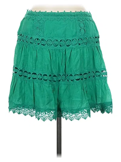 Elan Casual Skirt In Green