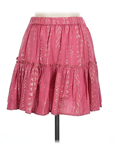 Pre-owned Elan Casual Skirt In Pink