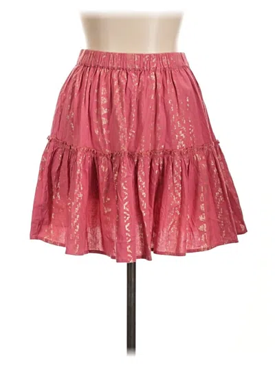 Pre-owned Elan Casual Skirt In Pink