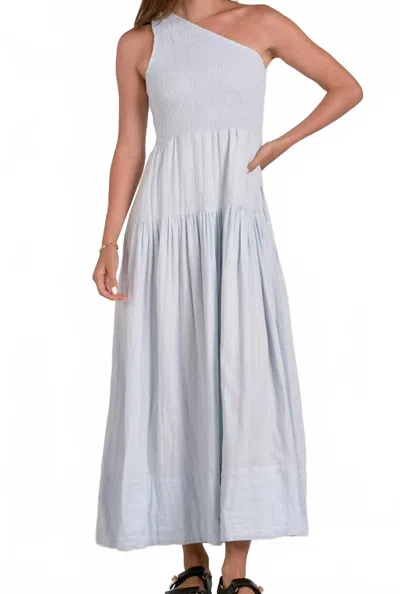 Elan Charlotte Maxi Dress In Light Blue