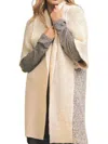 Elan Cliff Oversized Cardigan In Cream In White
