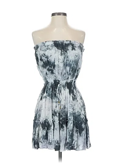 Pre-owned Elan Cocktail Dress In Gray