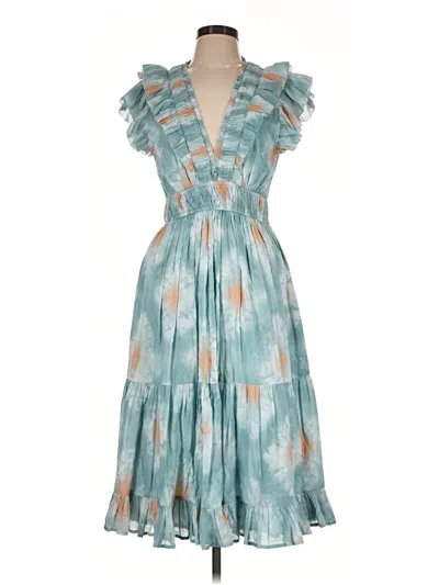Pre-owned Elan Cocktail Dress In Teal