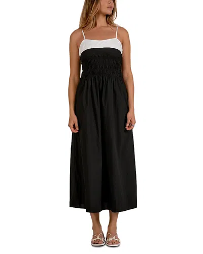 Elan Colorblock Maxi Dress In Multi