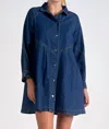 Elan Connie Jean Dress In Blue In Blue