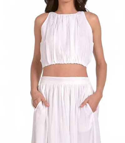 ELAN COSETTE TOP IN WHITE