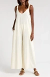 Elan Cover-up Maxi Slipdress In White