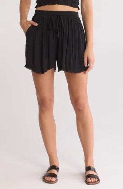 Elan Cover-up Shorts In Black