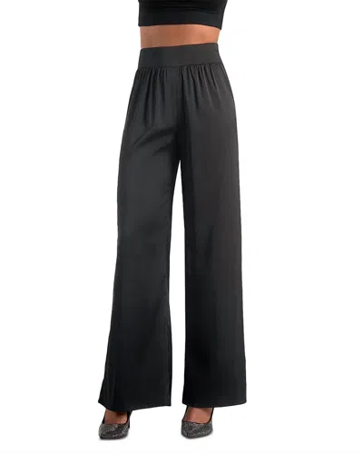 Elan Daniella Wide Leg Pants In Black