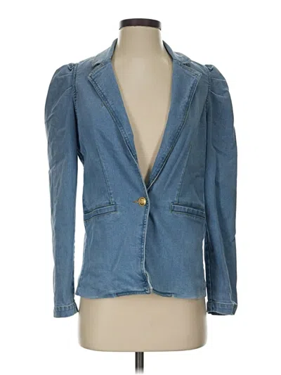 Pre-owned Elan Denim Jacket In Blue