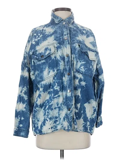 Pre-owned Elan Denim Jacket In Blue