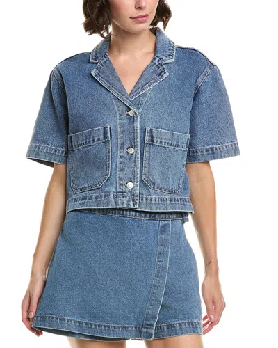Elan Denim Shirt In Blue