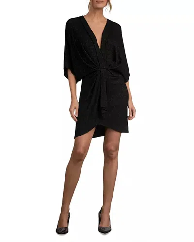 Elan Dolman Shimmer Dress In Black