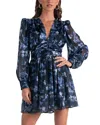 Elan V Neck Mini Dress