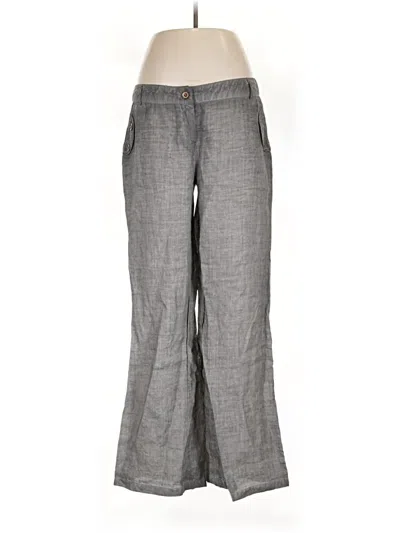 Pre-owned Elan Dress Pants In Gray