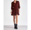 Elan Neve Dress In Brick In Red