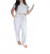 Elan Dune Lounge Pants In Soft Sand In Multi