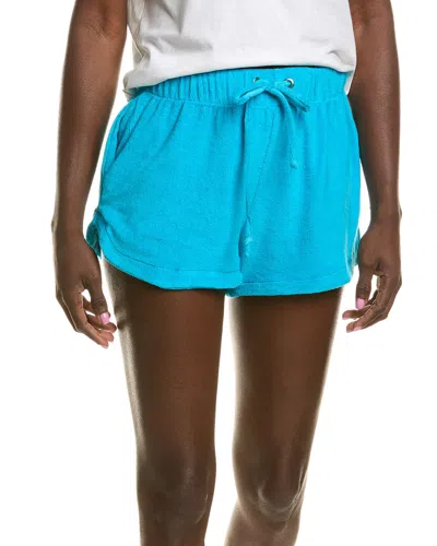 Elan Elastic Waist Short In Blue