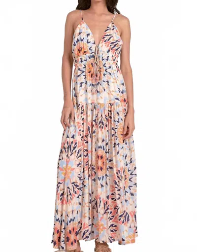 ELAN ELLA MAXI DRESS IN KALEIDOSCOPE