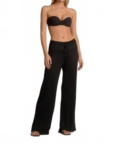 Elan Everyday Ease Drawstring Pants In Black