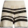 Elan Flowy Cotton Blend Cover-up Shorts