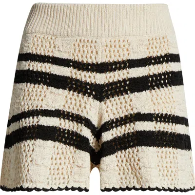 Elan Flowy Cotton Blend Cover-up Shorts