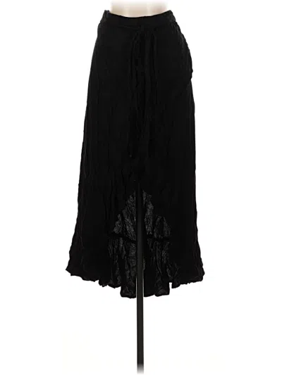 Pre-owned Elan Formal Skirt In Black