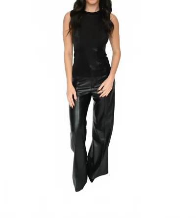 Elan Glitter Dream Top In Black
