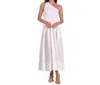 Elan Gracie Maxi Dress In White In White