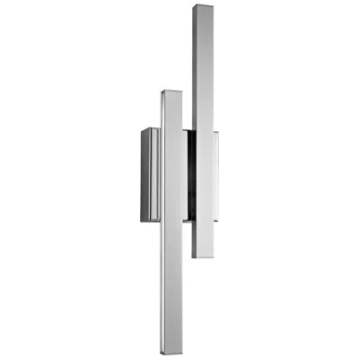 Elan Idril Chrome 22 1/4" High 2-light Led Wall Sconce